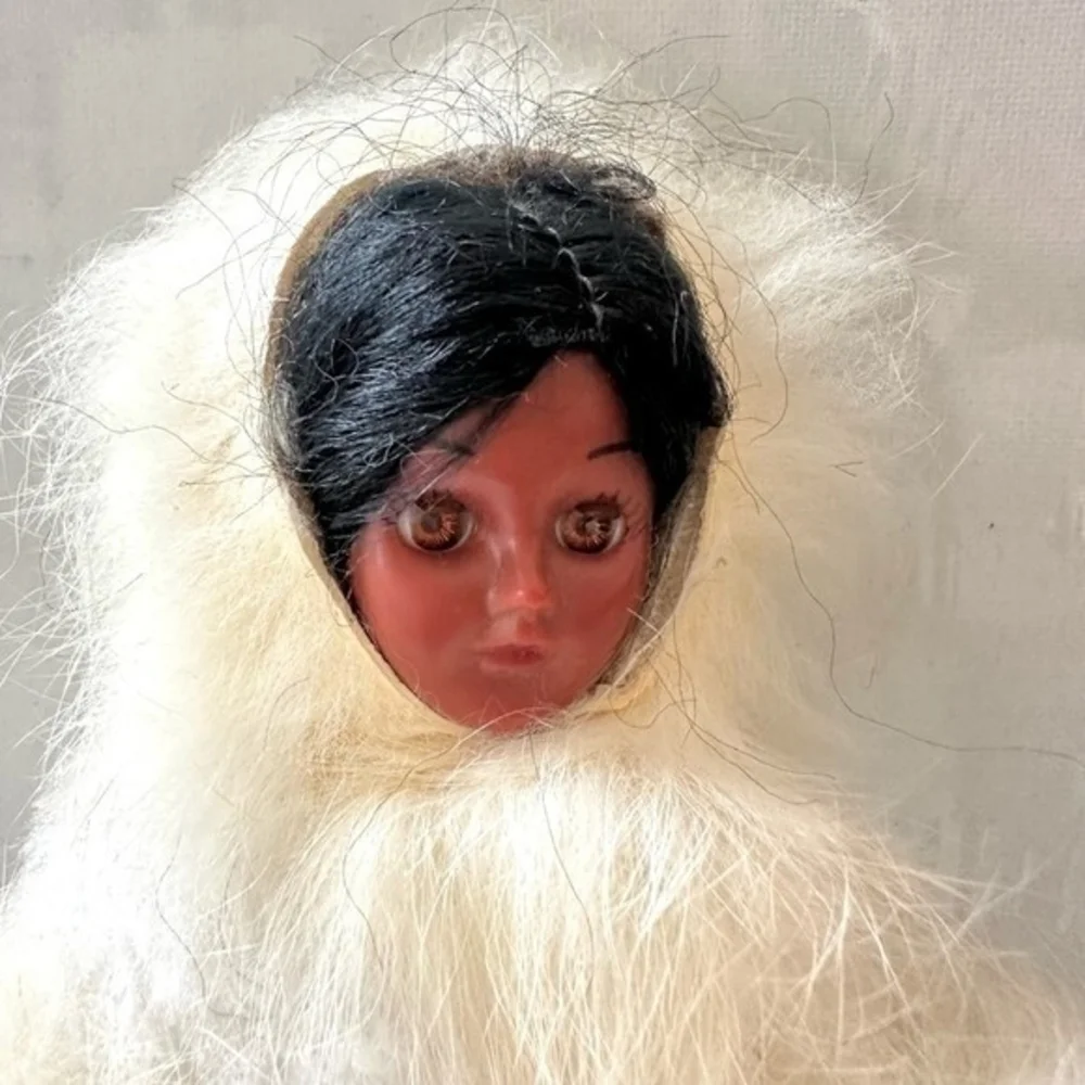 Vintage Alaska Inuit Girl Doll 8